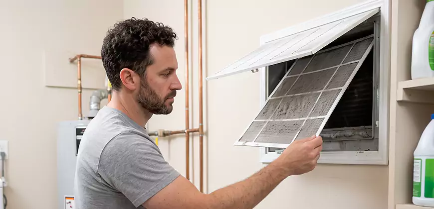 AC Filter Cleaning in Ellicott City