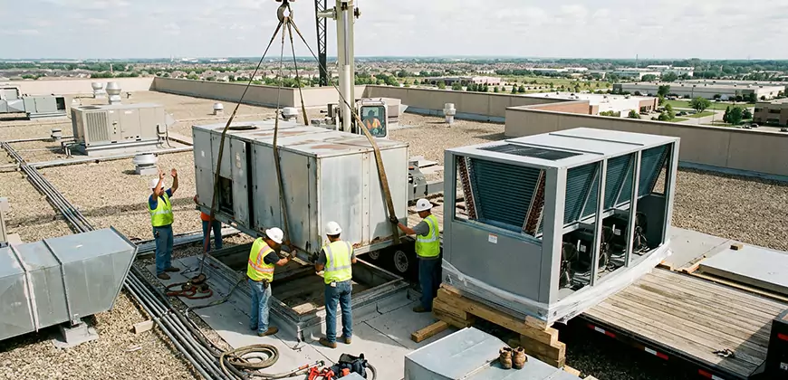 Warehouse and Industrial HVAC Replacement in Ellicott City