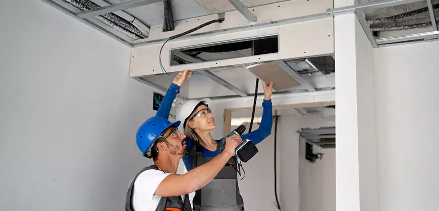 Duct Insulation and Condensation Repair in Ellicott City