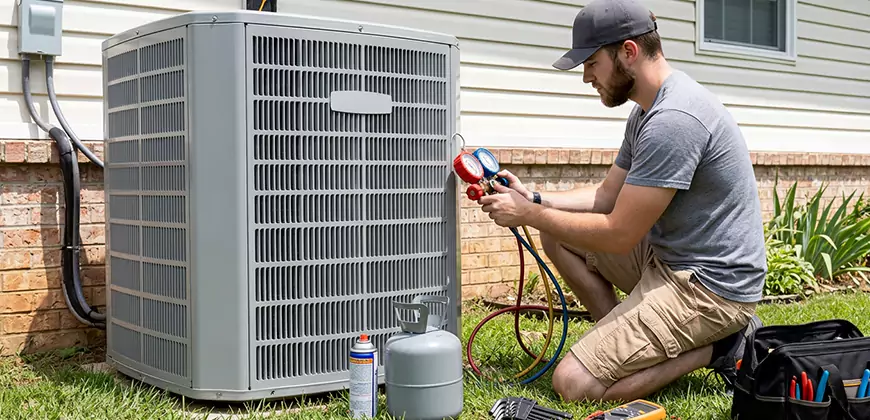 Emergency Air Conditioning Retrofit in Ellicott City